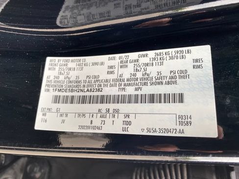 Used 2022 Ford Bronco Outer Banks AWD/4WD image 25