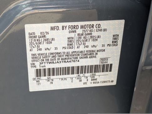 New 2026 Ford Maverick XLT AWD/4WD image 79