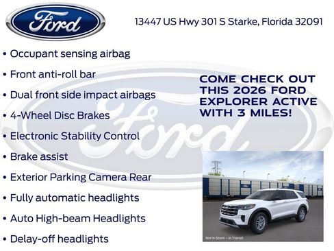 New 2026 Ford Explorer Active image 30