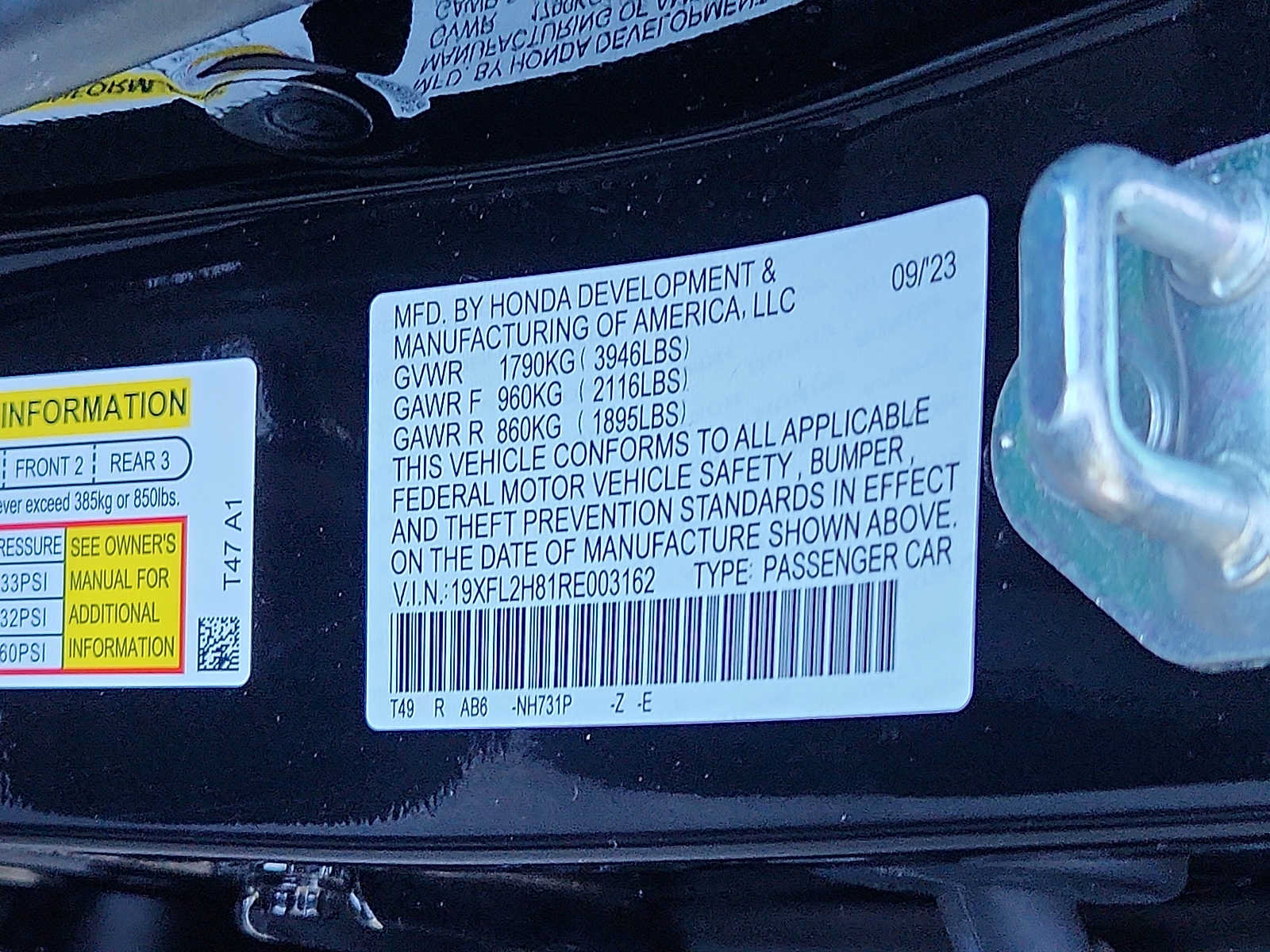 Certified 2024 Honda Civic Sport image 26