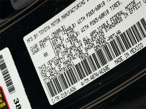 Used 2021 Toyota Tacoma Limited w/ Nightshade Package image 10