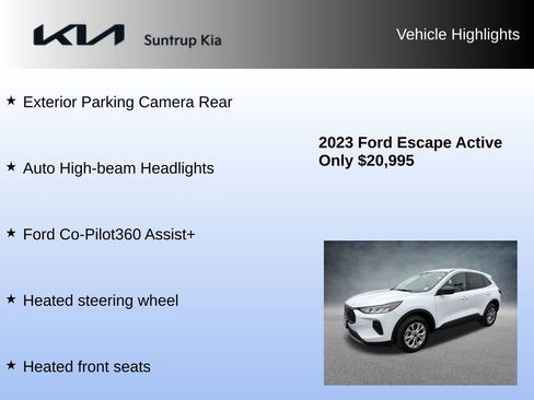 Used 2023 Ford Escape Active w/ Tech Pack #1 image 16