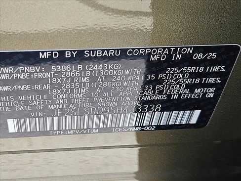 New 2025 Subaru Forester Limited image 18