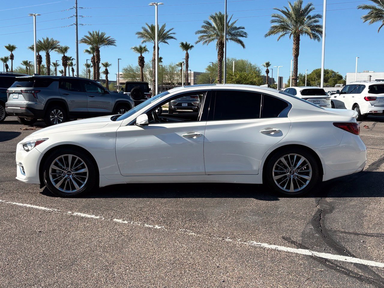 Used 2023 INFINITI Q50 Luxe w/ Cargo Package RWD image 3