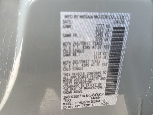 New 2026 Nissan Frontier PRO-4X w/ Tow Package AWD/4WD image 16