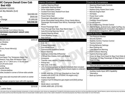 Used 2019 GMC Canyon Denali image 22