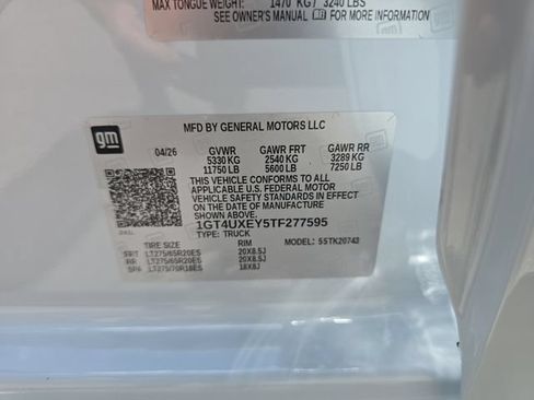 New 2026 GMC Sierra 2500 Denali Ultimate w/ Max Trailering Package AWD/4WD image 30