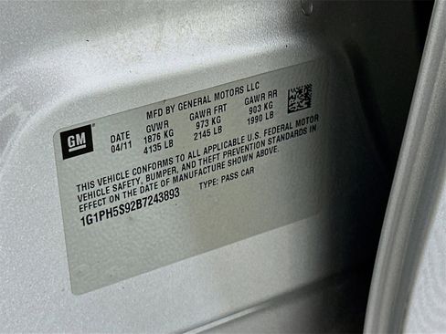 Used 2011 Chevrolet Cruze LTZ image 28