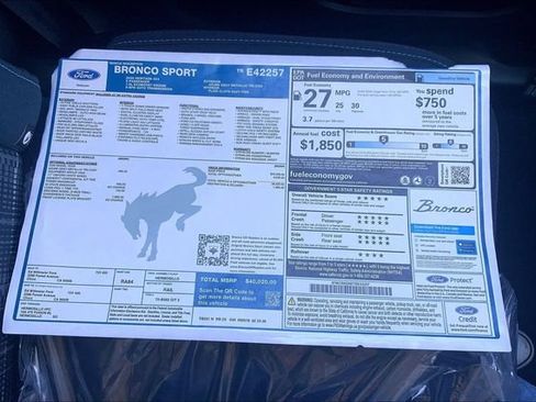 New 2026 Ford Bronco Sport Heritage w/ Convenience Package AWD/4WD image 14