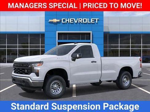 New 2026 Chevrolet Silverado 1500 W/T w/ WT Safety Package AWD/4WD image 2