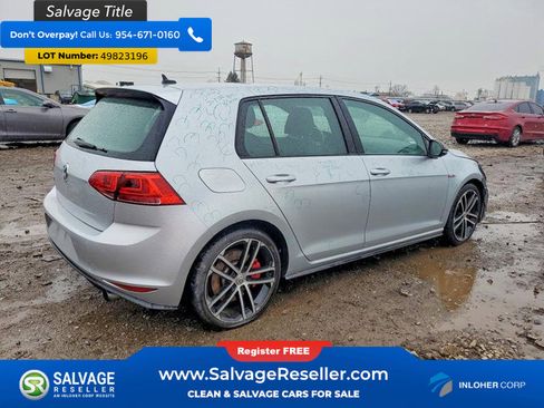 Used 2017 Volkswagen Golf 4-Door FWD image 4