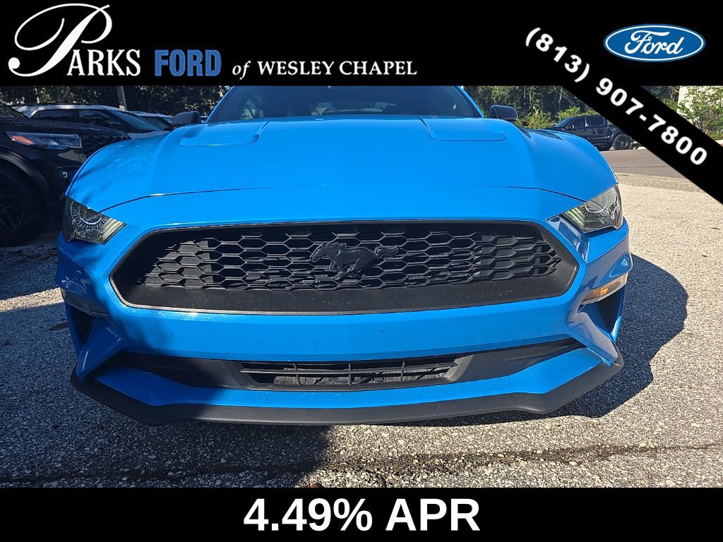 Used 2022 Ford Mustang Convertible w/ Equipment Group 101A RWD image 1