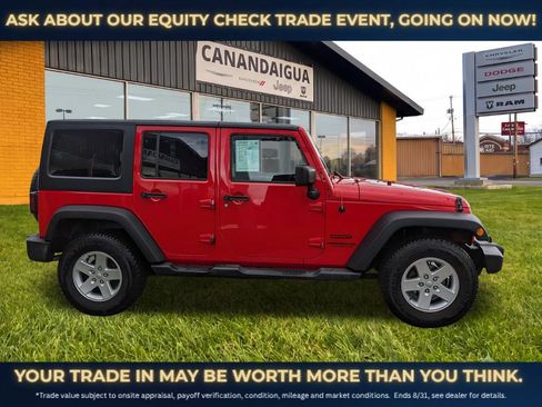 Used 2017 Jeep Wrangler Unlimited Sport w/ Quick Order Package 24S AWD/4WD image 2