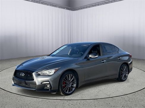 Certified 2024 INFINITI Q50 Red Sport 400 image 2