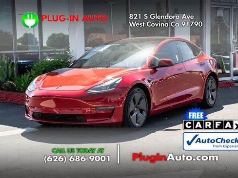 Used 2021 Tesla Model 3 Standard Range Plus RWD image 1