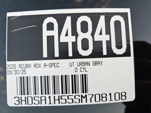 New 2025 Acura ADX A-Spec image 11