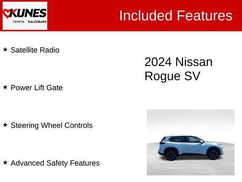 Used 2024 Nissan Rogue SV FWD image 3