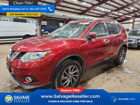 Used 2016 Nissan Rogue SL w/ SL Premium Package AWD/4WD image 1