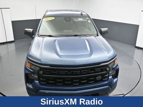 Used 2024 Chevrolet Silverado 1500 Custom w/ Turbomax Blackout Package AWD/4WD image 15