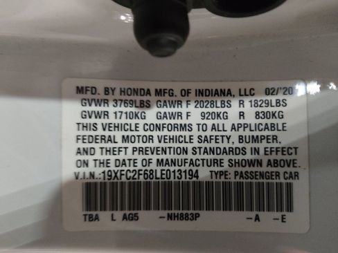 Used 2020 Honda Civic LX image 33
