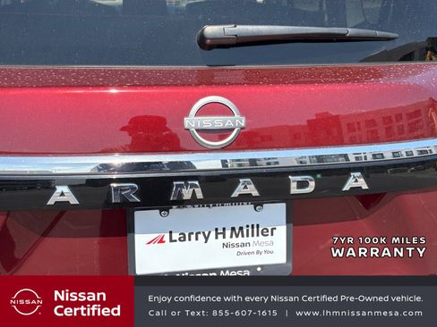 Certified 2024 Nissan Armada Platinum w/ Captain's Chairs Package RWD image 21