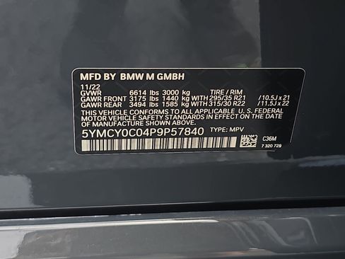 Used 2023 BMW X6 M w/ Competition Package AWD/4WD image 34