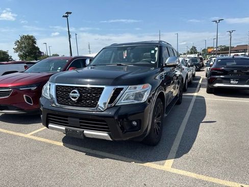 Used 2018 Nissan Armada Platinum w/ Captain Seat Package AWD/4WD image 3