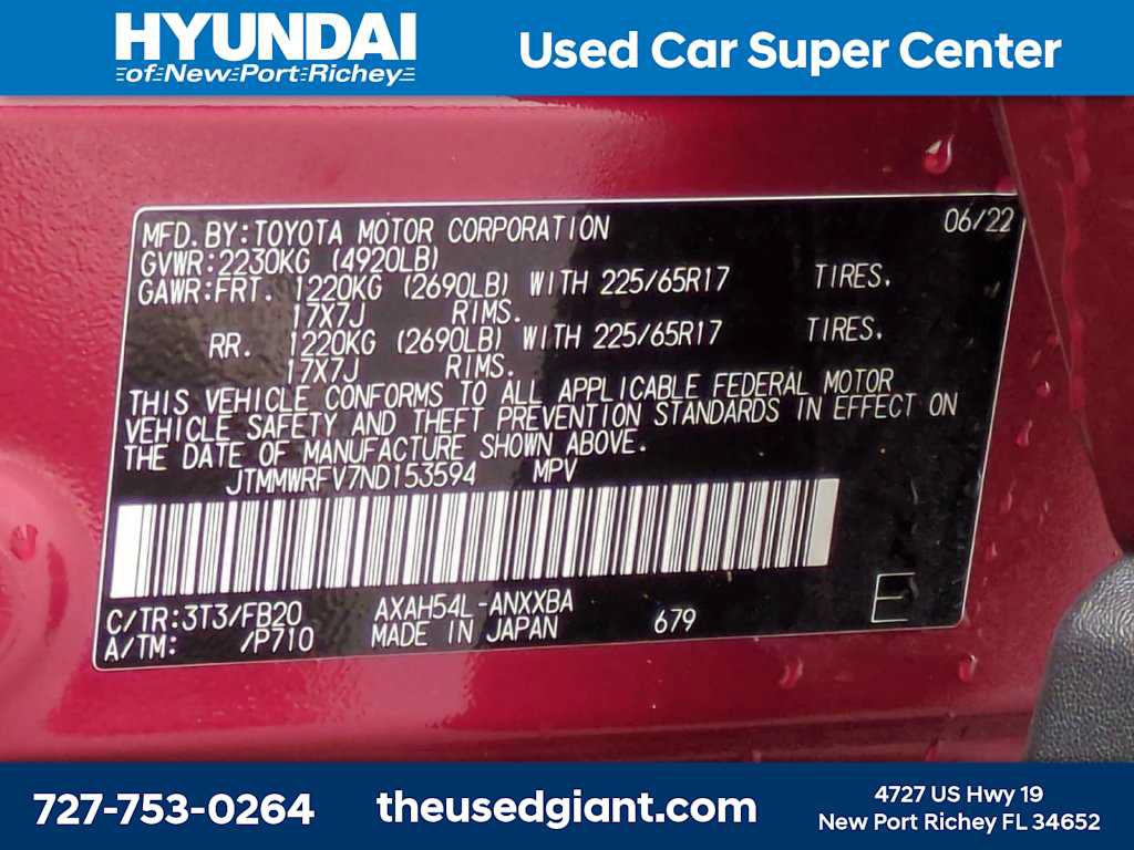 Used 2022 Toyota RAV4 LE AWD/4WD image 29