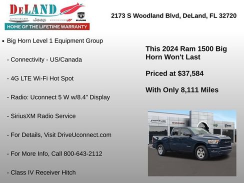 Used 2024 RAM 1500 Big Horn image 24