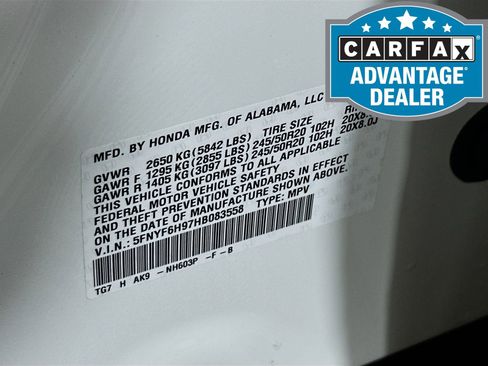 Used 2017 Honda Pilot Touring image 36