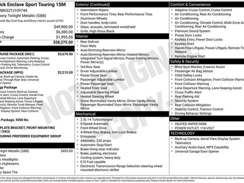 Used 2026 Buick Enclave Sport Touring w/ Super Cruise Package FWD image 10