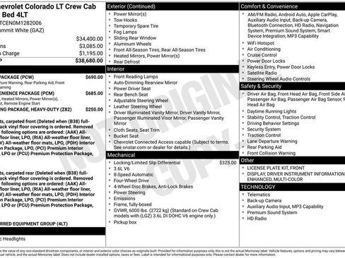 Used 2021 Chevrolet Colorado LT w/ Safety Package AWD/4WD image 17