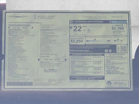 New 2026 Chrysler Pacifica Limited image 18