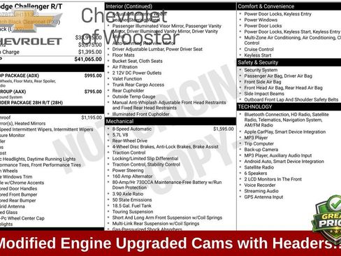 Used 2018 Dodge Challenger R/T w/ Blacktop Package RWD image 1