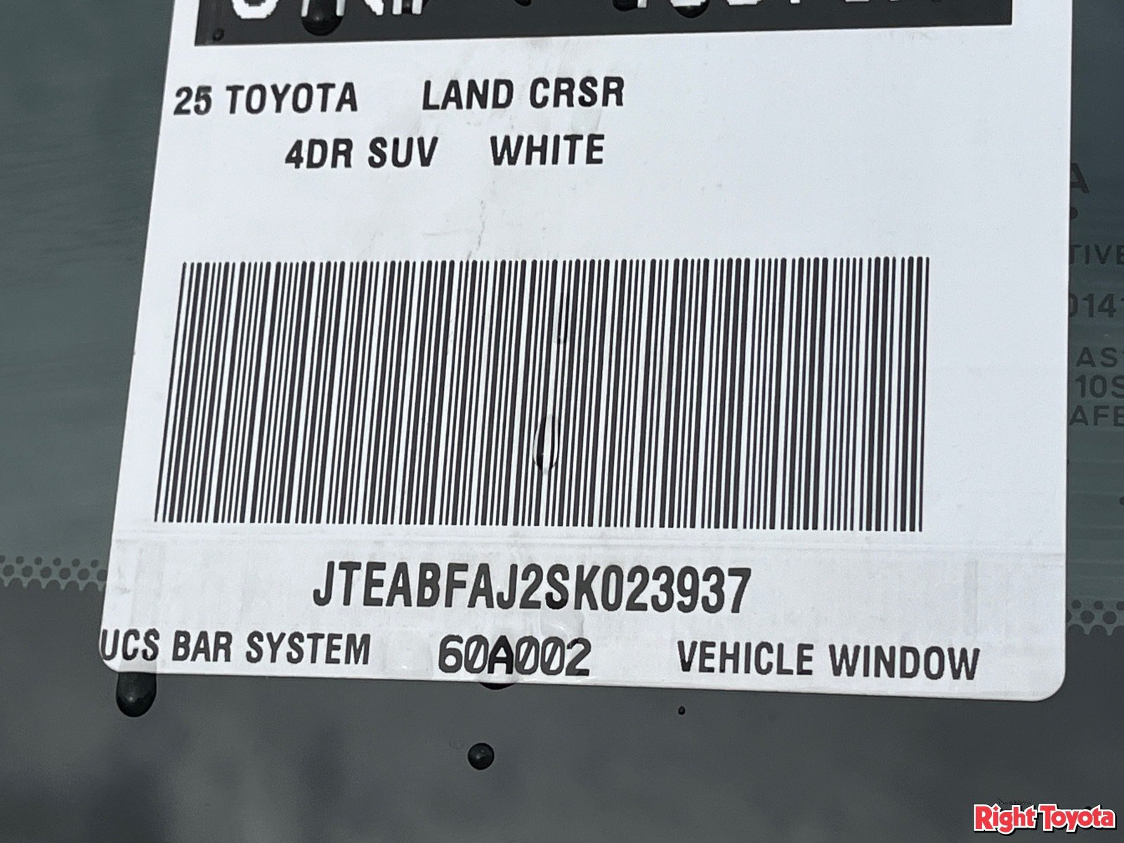 Certified 2025 Toyota Land Cruiser 1958 AWD/4WD image 34