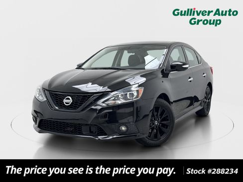 Used 2018 Nissan Sentra SR w/ SR Midnight Edition Package FWD image 1