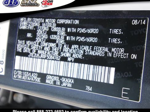 Used 2015 Toyota 4Runner Limited RWD image 27