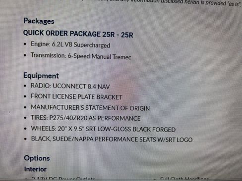 Used 2015 Dodge Challenger SRT Hellcat image 19