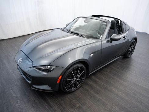 Used 2024 MAZDA MX-5 Miata RF Grand Touring w/ Weather Package RWD image 3