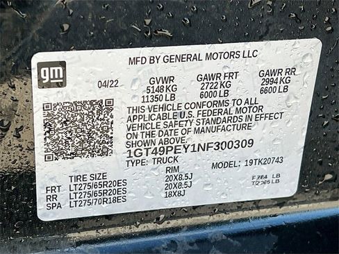 Used 2022 GMC Sierra 2500 AT4 w/ AT4 Preferred Package image 8