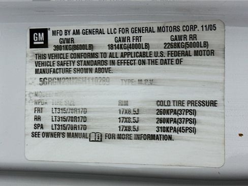 Used 2006 HUMMER H2 AWD/4WD image 12
