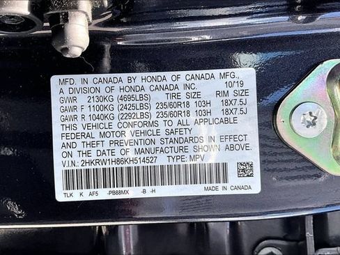 Used 2019 Honda CR-V EX-L image 16