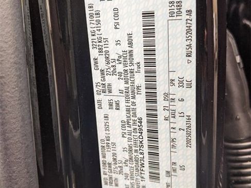 New 2025 Ford F150 XLT w/ Equipment Group 302A MID image 41