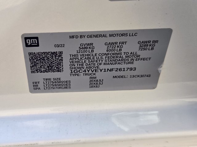 Used 2022 Chevrolet Silverado 3500 High Country AWD/4WD image 29