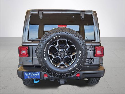Used 2021 Jeep Wrangler Unlimited Rubicon 4xe w/ Steel Bumper Group image 7