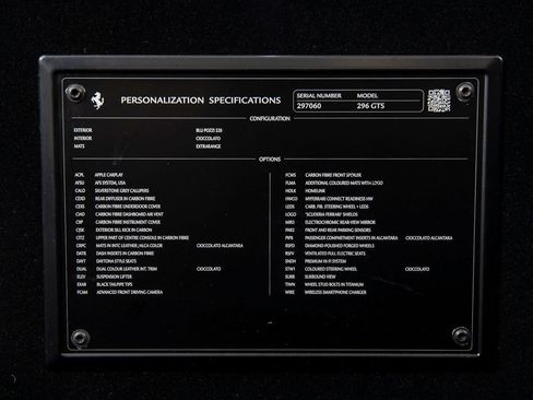 Certified 2023 Ferrari 296 GTS RWD image 38