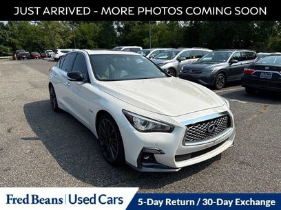 Used 2019 INFINITI Q50 Red Sport 400 w/ Sensory Package