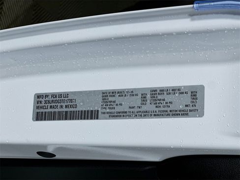 New 2026 RAM ProMaster 2500 w/ Quick Order Package 22G SLT image 19