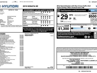 Used 2019 Hyundai Sonata SE video 2