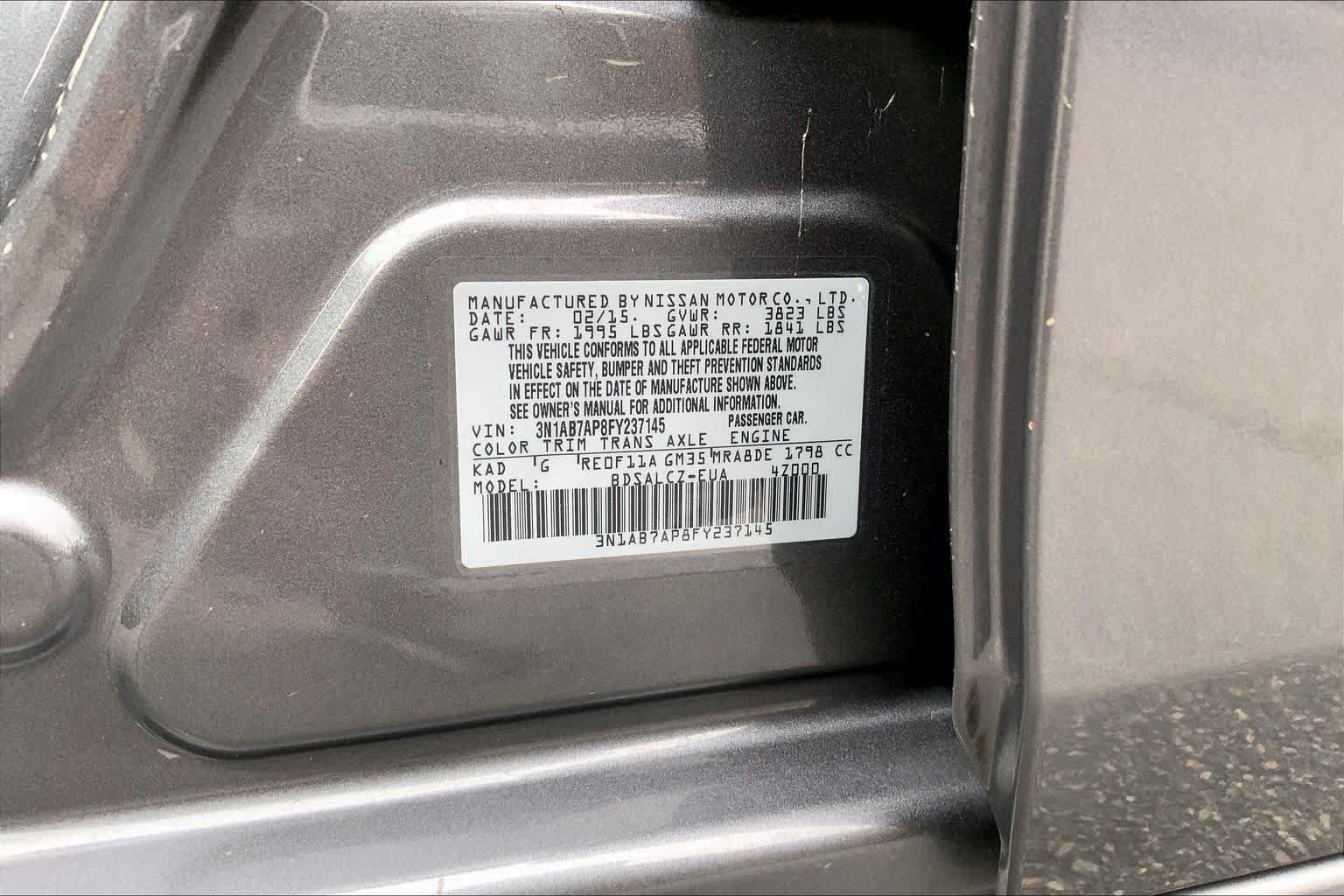 Used 2015 Nissan Sentra S FWD image 28